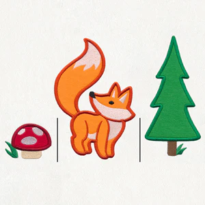 Fox Nature Scene