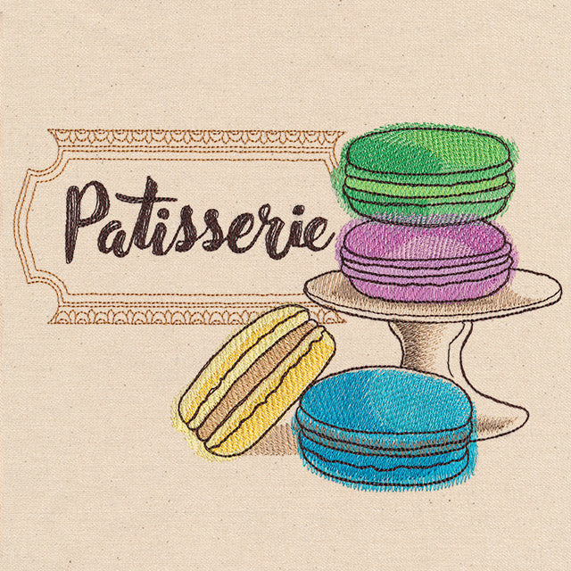 French Cafe - Macaroons - Image 2