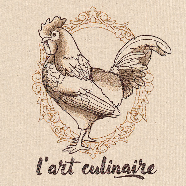 French Cafe - Rooster - Image 2