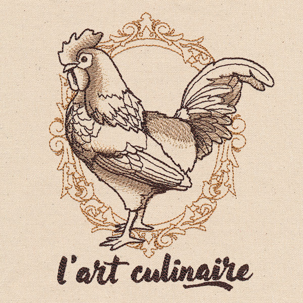 French Cafe - Rooster - Image 4