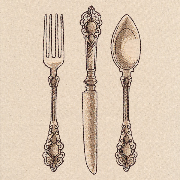 French Cafe - Utensils - Image 3