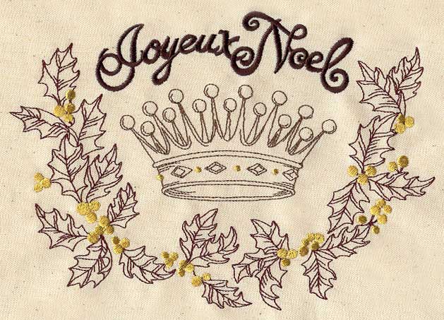 French Vintage Christmas Crown - Image 4