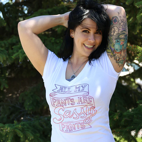 Fresh Tees - All My Pants Are Sassy Pants - Image 11