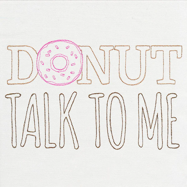 Fresh Tees - Donut Talk to Me - Image 3
