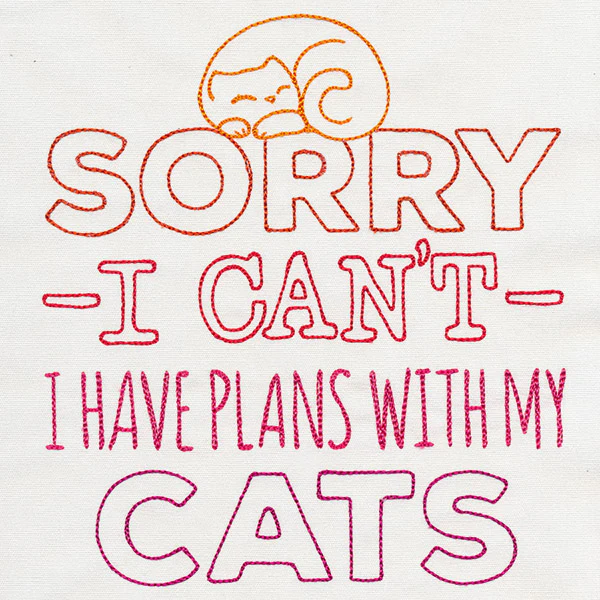 Fresh Tees - I Have Plans with My Cats - Image 2