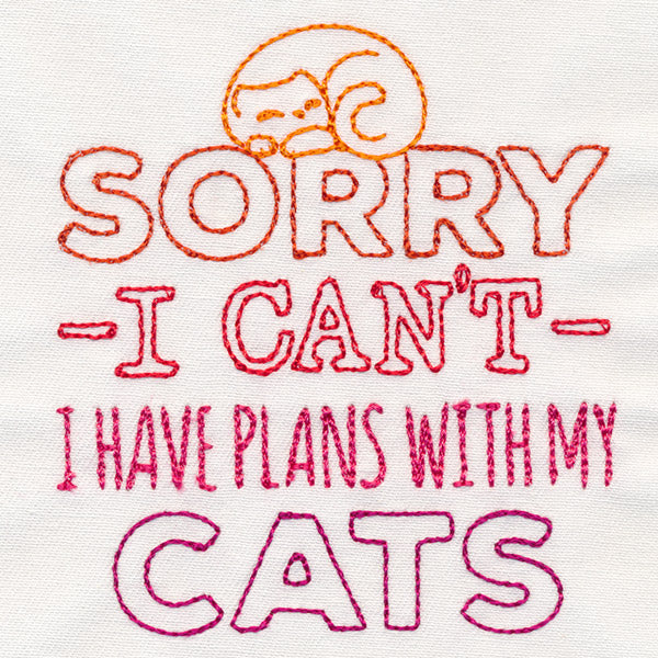 Fresh Tees - I Have Plans with My Cats - Image 5