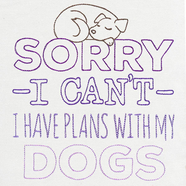 Fresh Tees - I Have Plans with My Dogs