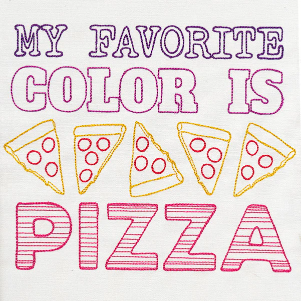 Fresh Tees - My Favorite Color Is Pizza - Image 12