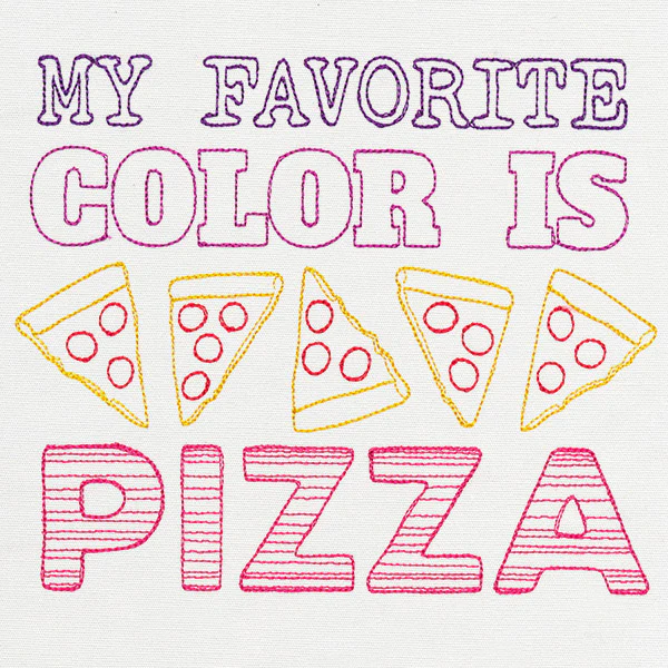 Fresh Tees - My Favorite Color Is Pizza - Image 5