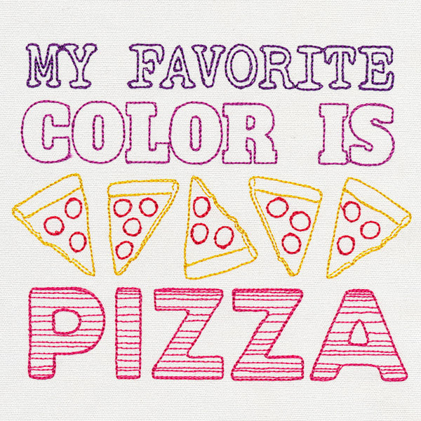 Fresh Tees - My Favorite Color Is Pizza - Image 7