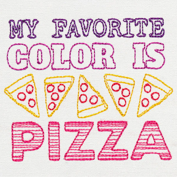 Fresh Tees - My Favorite Color Is Pizza - Image 9