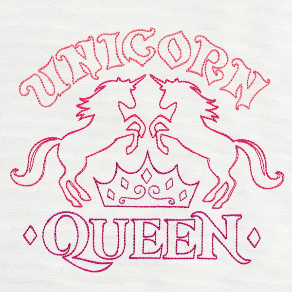 Fresh Tees - Unicorn Queen - Image 3