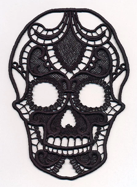 Frightfully Fashionable Skull (Lace) - Image 4