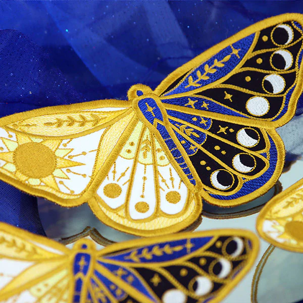 From Day to Night Butterfly Patch (In-the-Hoop) - Image 3