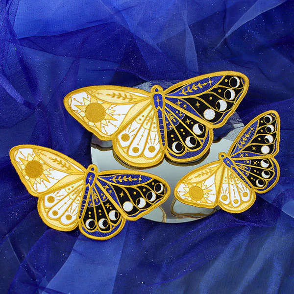 From Day to Night Butterfly Patch (In-the-Hoop) - Image 5
