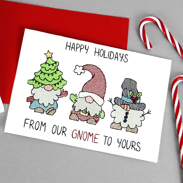 From Our Gnome To Yours (Cardstock) - Image 4