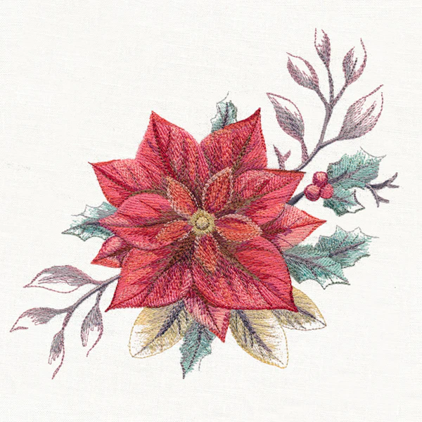 Frosted Poinsettia - Image 2