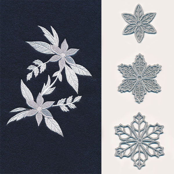 Frosted Snowflake Flower (Layered Lace) - Image 7