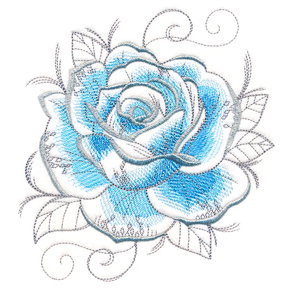 Frosty Winter Rose - Image 3