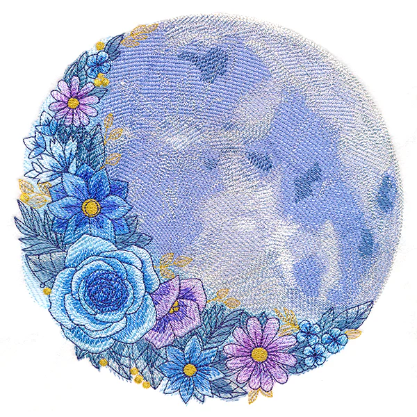 Full Moon in Flowers - Image 9
