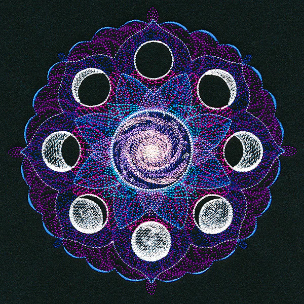 Galactic Kaleidoscope Mandala - Image 3