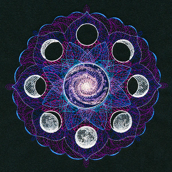 Galactic Kaleidoscope Mandala - Image 9