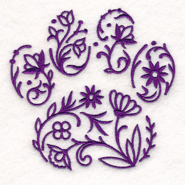 Garden Whimsy Paw Print - Image 10
