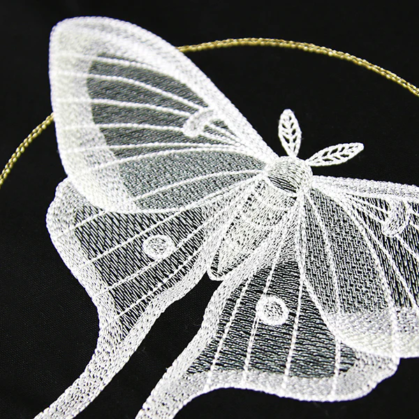 Ghostly Luna Moth - Image 2
