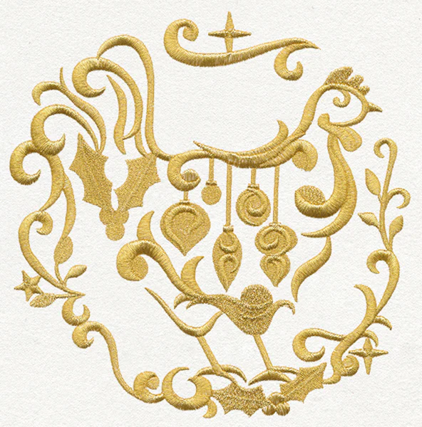 Gilded 12 Days of Christmas - French Hen - Image 6