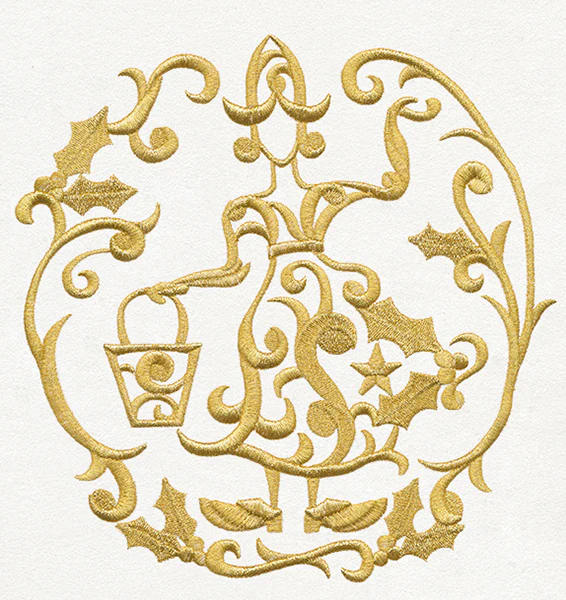 Gilded 12 Days of Christmas - Maid - Image 6