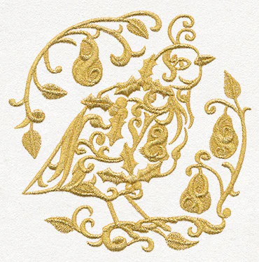 Gilded 12 Days of Christmas - Partridge - Image 4