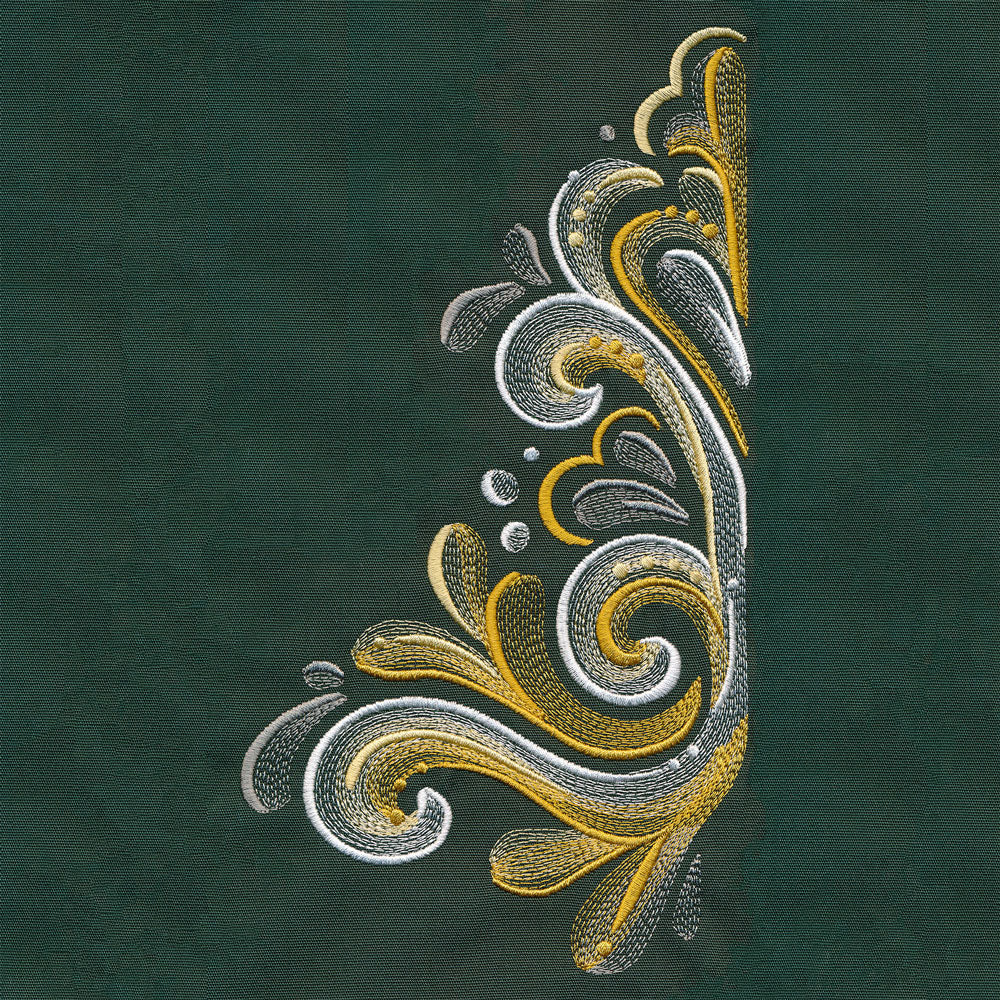 Gilded Baroque Christmas Tree Set - Image 3