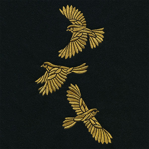 Gilded Birds in Flight - Image 10