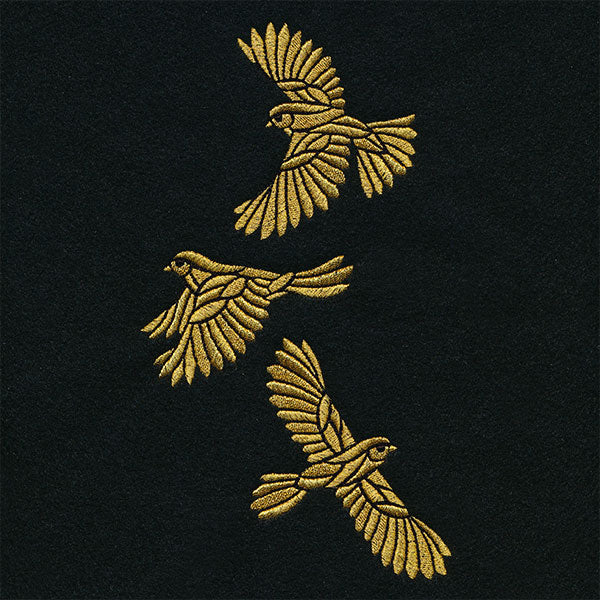 Gilded Birds in Flight - Image 4