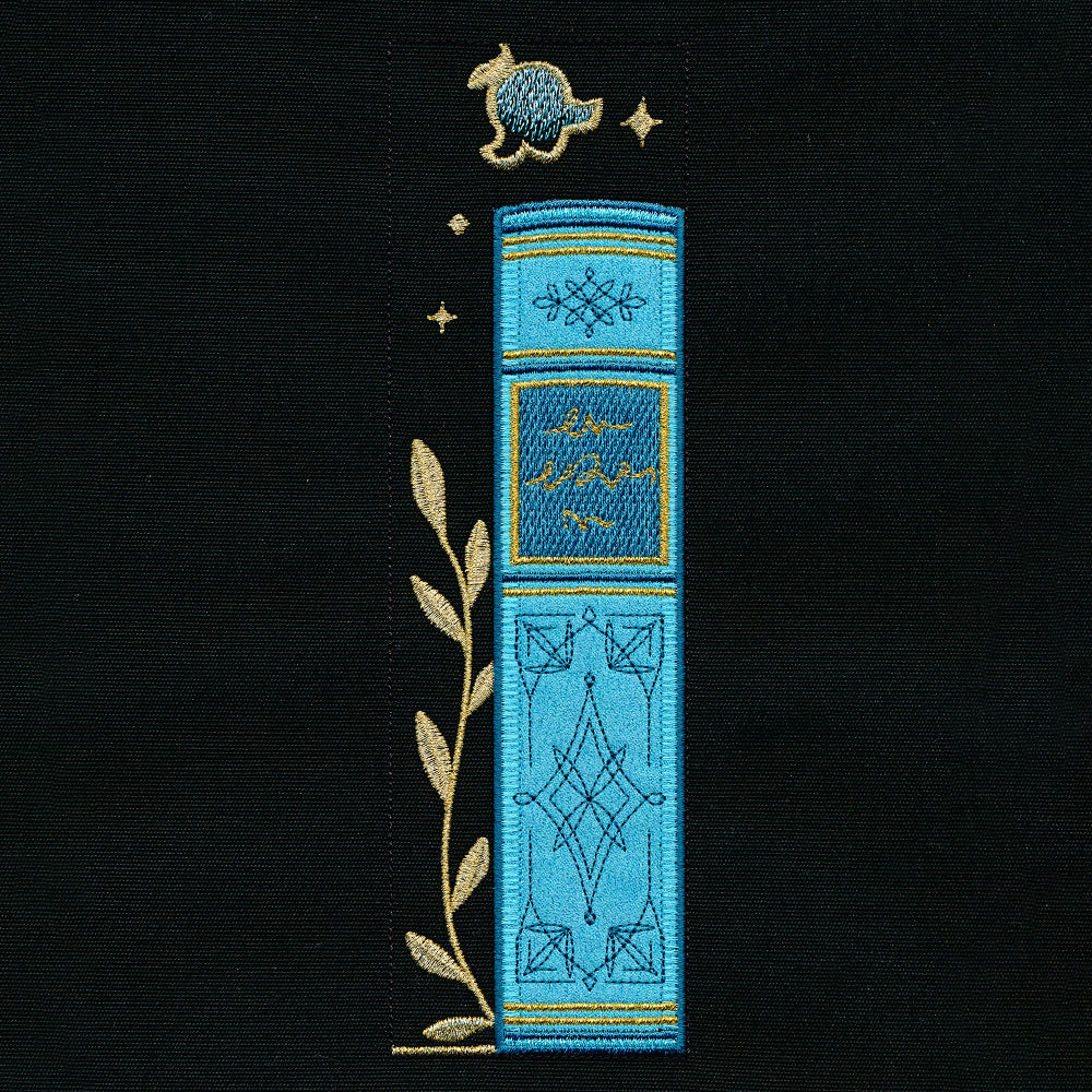 Gilded Books & Blooms (Applique) - Image 12
