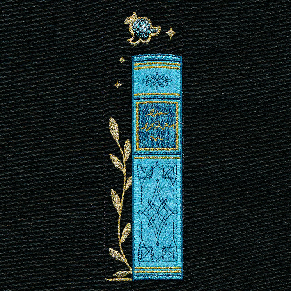 Gilded Books & Blooms (Applique) - Image 23