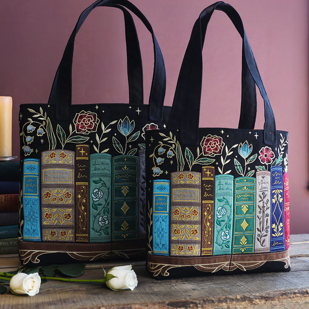 Gilded Books & Blooms (Applique) - Image 6