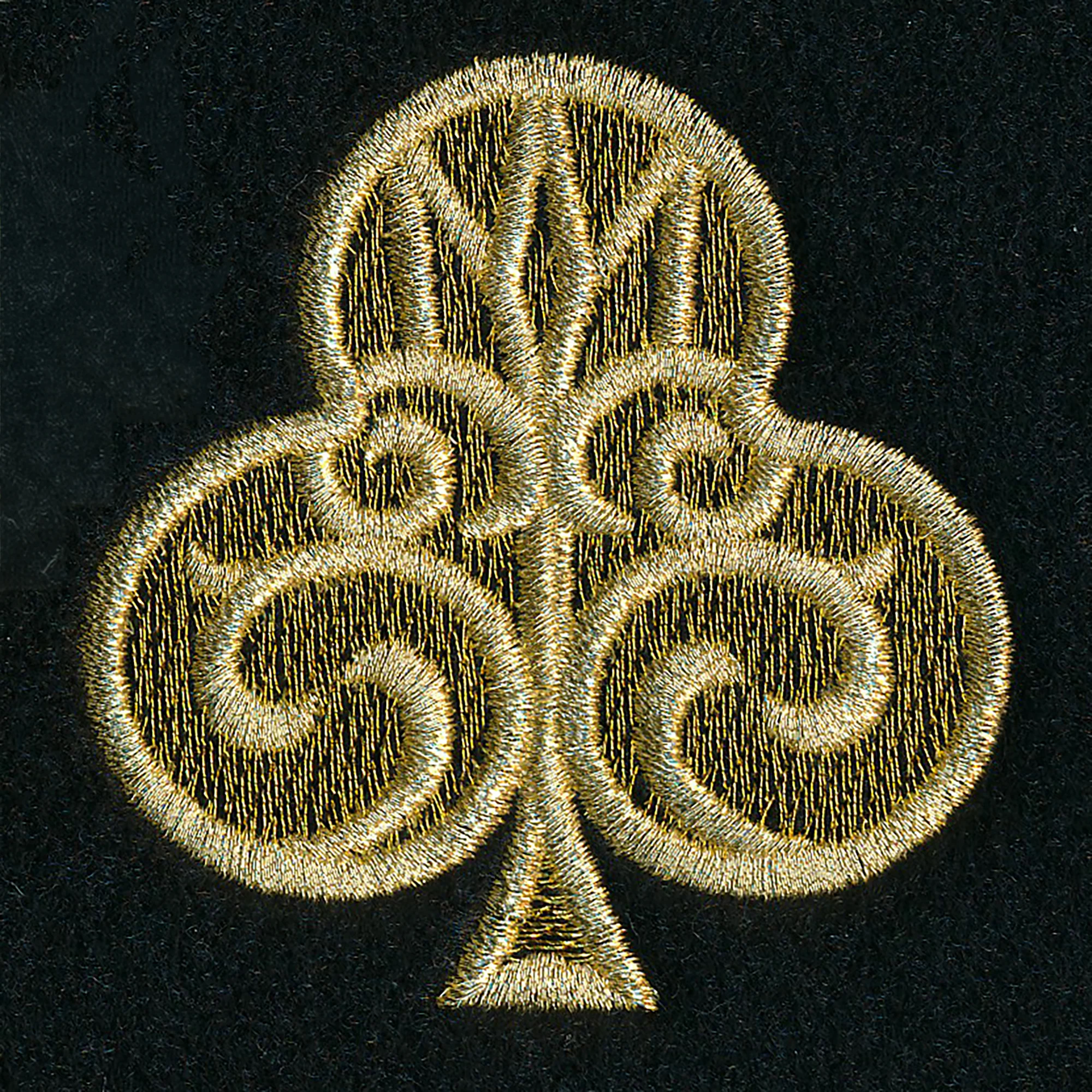Gilded Card Suits - Club - Image 2