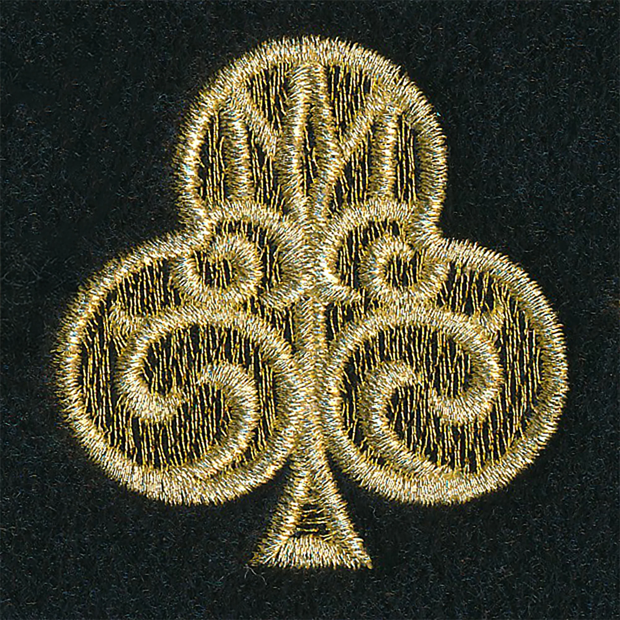 Gilded Card Suits - Club - Image 4