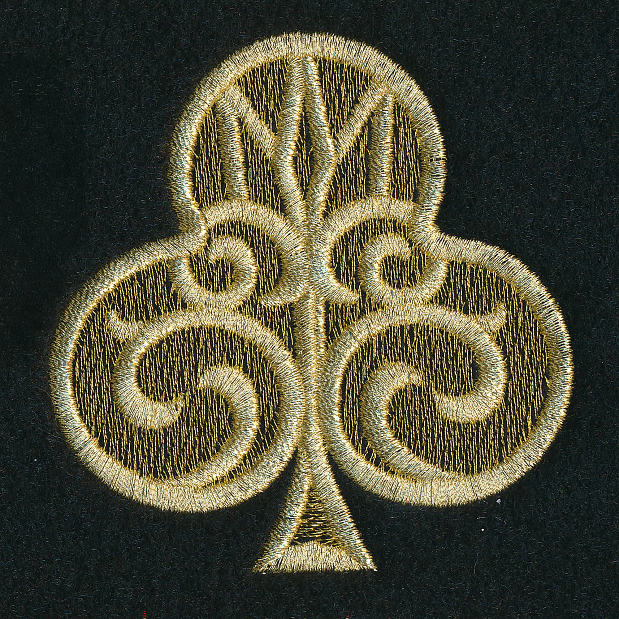Gilded Card Suits - Club - Image 5