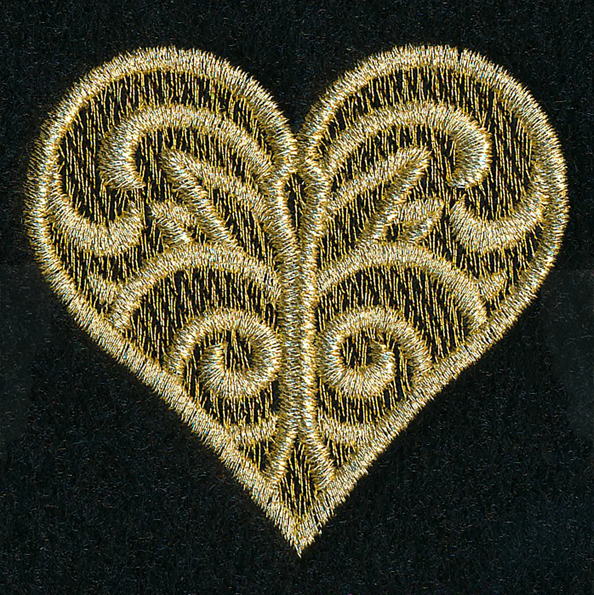 Gilded Card Suits – Heart - Image 3