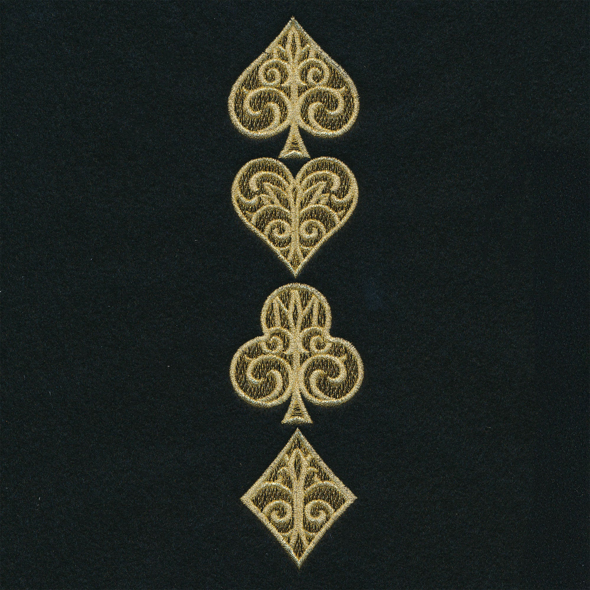 Gilded Card Suits -  Vertical Border - Image 7