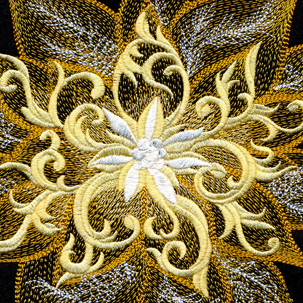 Gilded Christmas Poinsettia - Image 4