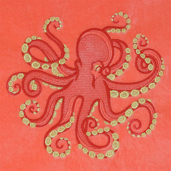 Gilded Dreams Octopus (Embossed) - Image 4
