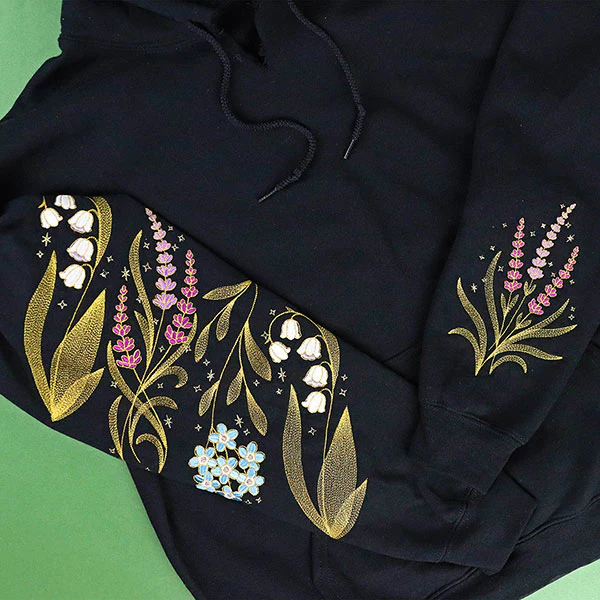Gilded Floral Stems Design Pack - Image 11