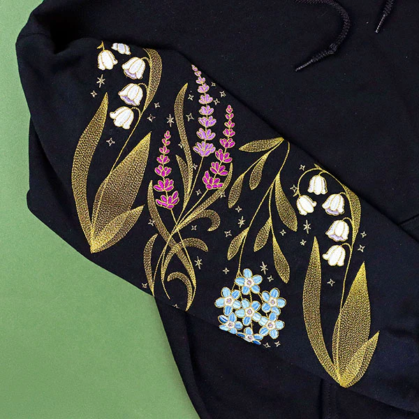 Gilded Floral Stems Design Pack - Image 15