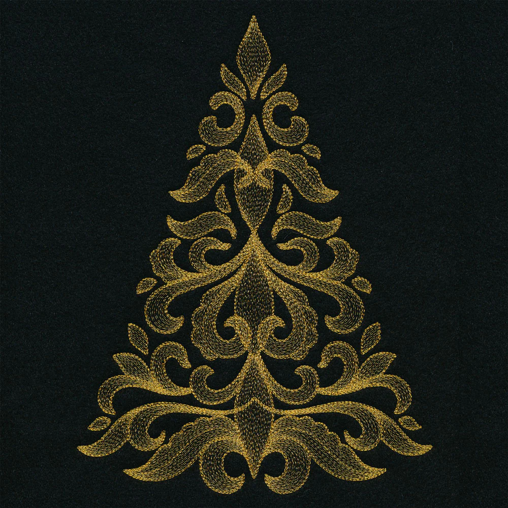 Gilded Flourish Christmas Tree - Image 7