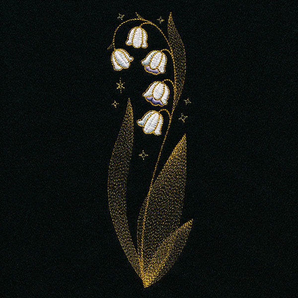 Gilded Lily of the Valley Border - Image 7