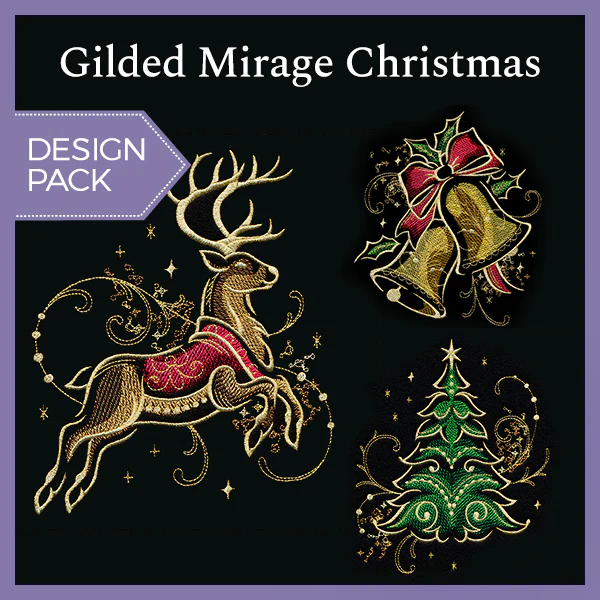 Gilded Mirage Christmas (Design Pack) - Image 3