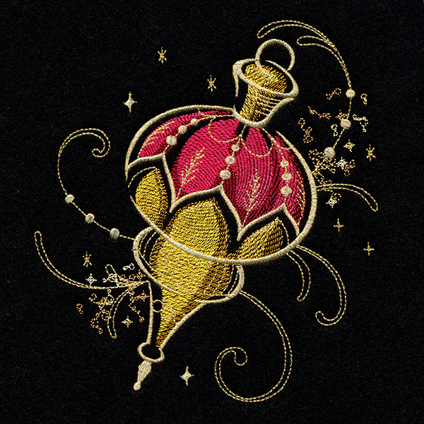 Gilded Mirage Ornament - Image 3